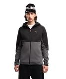 Puma Pumatech Slim Elevated Full-Zip Hoodie Dk Sweater - Sportswear - Volwassen