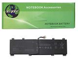 amsahr Vervangende batterij voor Lenovo 5B10K65026, 100S-14IBR (7.6V, 4200mAh, 31.92Wh, omvat mini optische muis) zwart