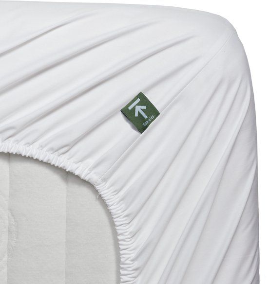 Beddinghouse Percale Splittopper Hoeslaken - 180x210/220 cm - Wit