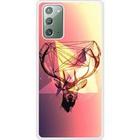 Samsung Bedrukt siliconen hoesje compatibel met Galaxy Note 20 Cerf Hipster