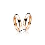 ZINZI zilveren oorringen rosé verguld 20 x 3mm ZIO190R