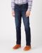 Wrangler Greensboro Jeans homme coupe droite Electric Rodeo Bleu Coton