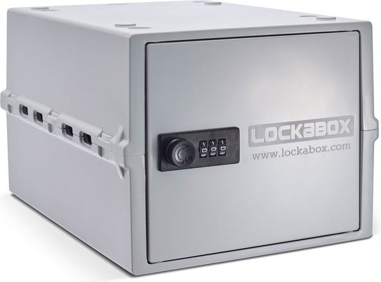 Lockabox One™ Afsluitbare Medicijnkast - Wit - Met Cijferslot