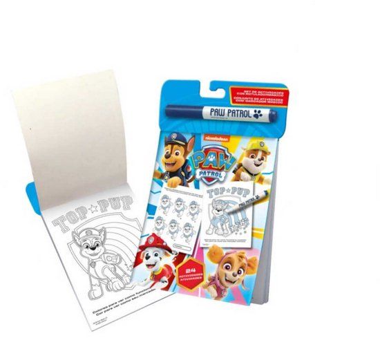 PAW Patrol Nickelodeon Magische Kleurset Junior Blauw 2-delig