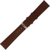 Morellato PMX041ABETE18 Basic Collection Horlogeband - 18 mm - Bruin Leer