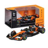 Bburago - McLaren F1 MCL39 2025#4 Norris, Diecast auto op schaal 1:43 met vitrine