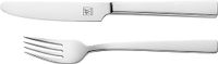 Zwilling 2 TLG. Dessertbesteck Set, Edelstahl, Silber, 26 x 6 x 2.5 cm, 2-Einheiten, Dinner