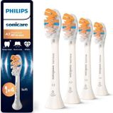 Philips HX9094/87 Opzetborstels, Wit (A3), 4 stuks