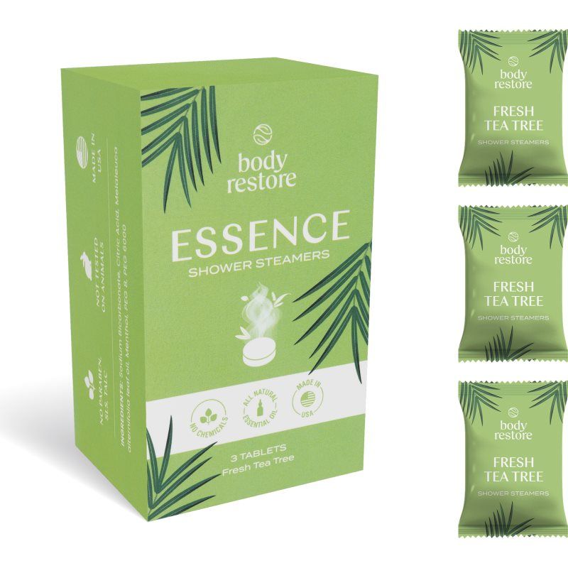 Body Restore Essence Body Restore Douchegel Frische Teebaum-Duschbomben