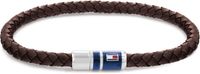 Tommy Hilfiger TJ2790295 Heren Armband Leer Bruin