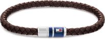 Tommy Hilfiger TJ2790295 Heren Armband Leer Bruin