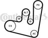 CONTITECH 6PK1660K1 Kit de courroies d'accessoires