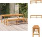 vidaXL Banc de jardin 180 cm bois d'acacia massif