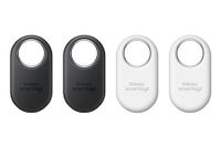 Samsung Galaxy SmartTag2 - Anti-Verlust Bluetooth-Tag für Handy - 4 Pack 2 schwarz, 2 weiß
