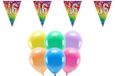 Boland Party - 16e anniversaire articles de fête - décoration - 100x ballons - 2x guirlandes d'âge