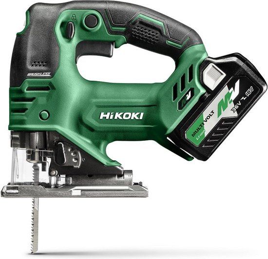 HiKOKI CJ36DAWRZ 36V Accu Decoupeerzaag Set (2x 2,5Ah)