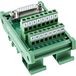 InLine 92502C kabel-connector Terminal block / D-Sub 15 Groen
