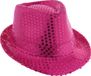 Funny Fashion Trilby hoedje - Roze - Polyester