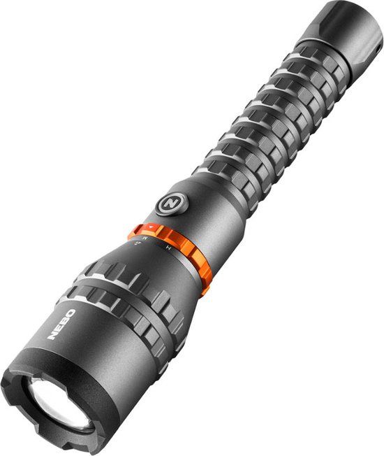 Nebo Davinci 8000 Oplaadbare Zaklamp - 8000 Lumen - Grijs