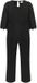 KAFFE CURVE Jumpsuit Dames Emma Zwart Diep Polyester Lang M