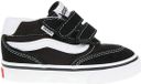 Vans Brooklyn Mid V SUEDE/CANVAS BLACK/WHITE Unisex Sneakers - Black/White