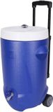 Steamy Cool 20 Roller - Geïsoleerde Drankdispenser / Drankkoeler met kraantje op wielen - 20 Liter - Blauw