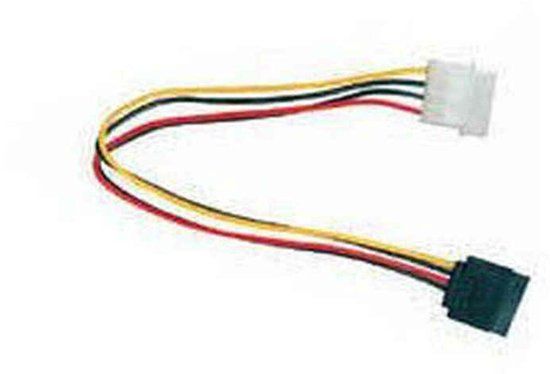 Gembird CC-SATA-PS - Power Cable - SATA 15-pin to Molex - 0.15 m