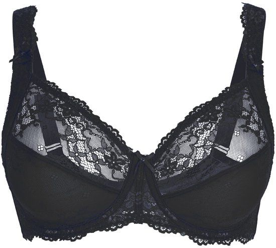 LingaDore Daily Full-Coverage BH Zwart - maat 75D