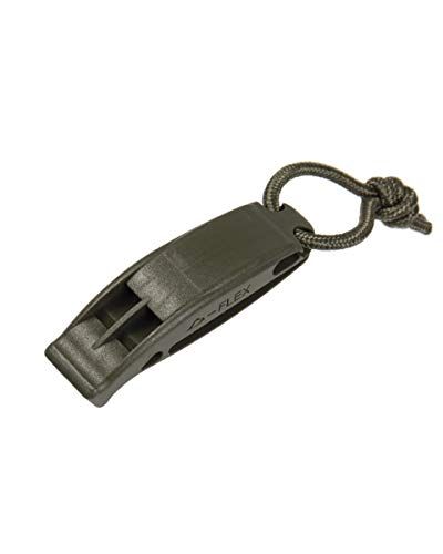 Mil-Tec Unisex - volwassenen fluit-16328601 fluitje, olijf, één maat