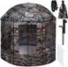 JUKON Parasol de pêche camouflage avec auvent