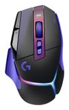 Logitech G G502 X PLUS muis Gamen Rechtshandig RF Wireless + USB Type-C Optisch 44000 DPI Zwart, Paars