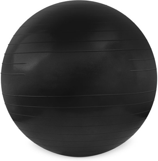 Matchu Sports Fitnessbal 85cm Zwart Gymbal 80cm Black