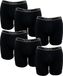 After Eden My Basic Mens boxer 6-pack Heren onderbroek - Zwart - Maat M