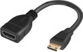 DrPhone MNH Mini HDMI Mannelijk naar HDMI Vrouwelijk 1080P - Adapter - Converter