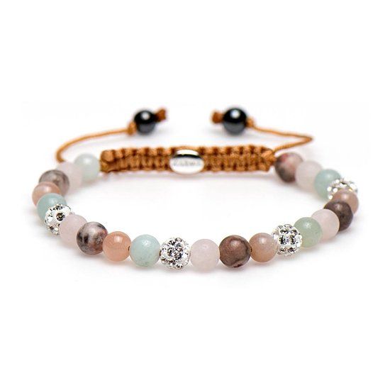 KARMA Jewelry Karma Spiral Clover Armband - Meerkleurig