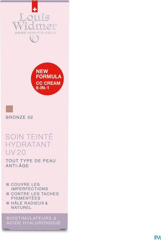 Louis Widmer Crème Dermocosmetica CC Cream Bronze UV20 - 30ml