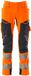 Mascot Accelerate Safe Pantalon avec poches genoux 19279-510 - orange fluo/bleu marine foncé - C58 - 90