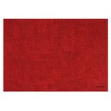 Guzzini - Tiffany, FABRIC Rechthoekige Dubbelzijdige Placemat - Rood, 43 x 30 cm