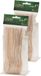 Merkloos Wegwerplepeltjes - 100 stuks - Hout - Bruin - 18 cm