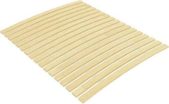vidaXL Lattenbodem met 17 latten 100x200 cm