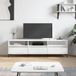 Maison Exclusive - Meuble TV blanc 150x30x44,5 cm Matériau dérivé du bois