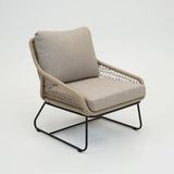 VITA Emilia lounge stoel bruin