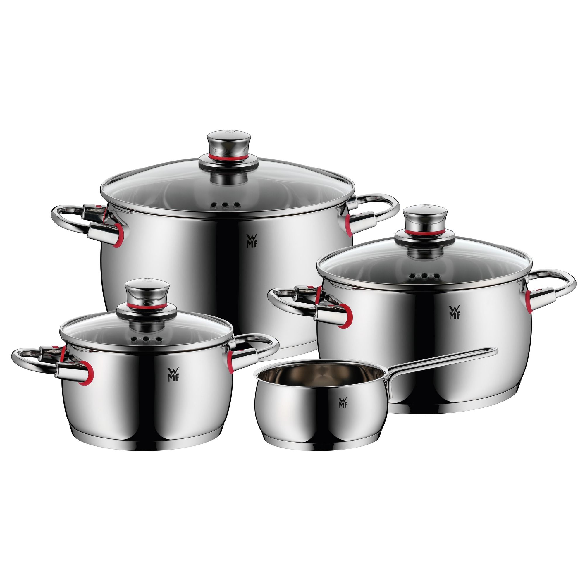 WMF Quality One Pannenset - 4-delig - RVS