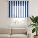 Maison Exclusive - Store extérieur, bloque 90 % des rayons UV, rayures bleues et blanches, 100 x 140 cm, en HDPE