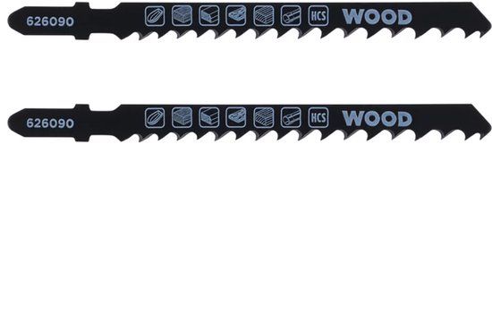 KWB HCS decoupeerzaagblad - 100mm - tandafstand 4mm - set 2 stuks