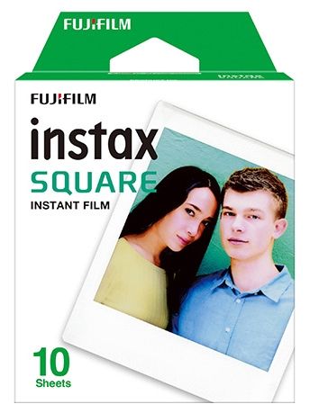 Fujifilm Instax Square Film - 10 stuks - Wit kader - Geschikt voor Fujifilm Instax SQUARE Link, SQ1, SQ10, SQ20, SQ6