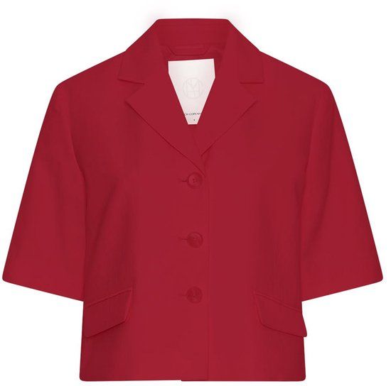 MSCH Copenhagen Mschkeeley Edelmira 2 4 Blazer Dames - Rood - Maat XS