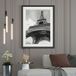 Poster Tour Eiffel Paris - 70x100 cm - Bordure noire