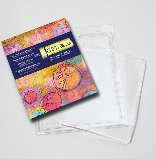 Gel Press Printing Plaat Rechthoek 20x25cm