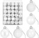 vidaXL Kerstballenset - 150 st - Wit - 3 cm - Polystyreen